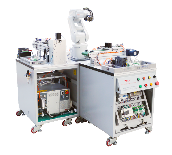 胜游网页版登录入口YL-1638C型工业机器人玻璃分拣与轮胎码垛工作站