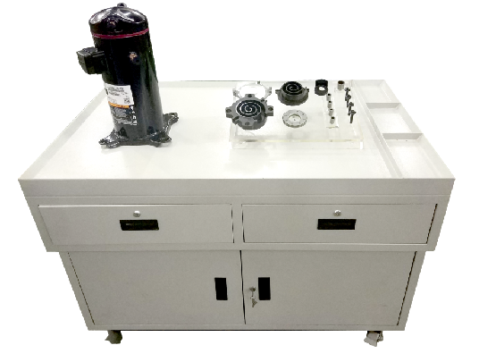 胜游网页版登录入口YL-1551C型全封闭式制冷压缩机拆装台